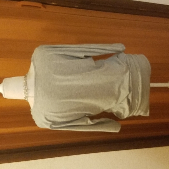 JOTA GREY PLUS SIZE TOP - Picture 4 of 6